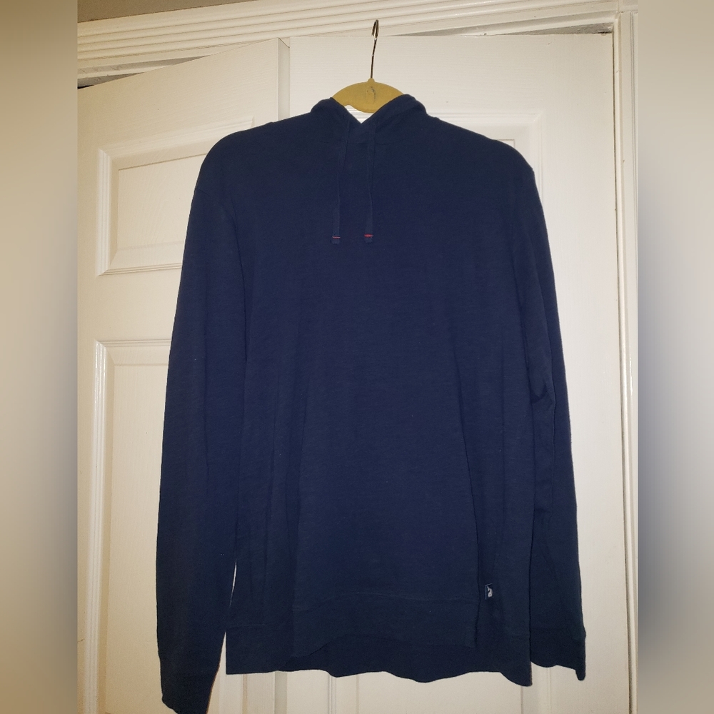 NWT Mens Vineyard Vines Long Sleeve Slub Hoodie Tee - Medium